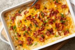 Loaded Mashed Potatoes (Cheese & Bacon) $20.95